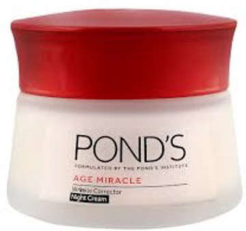Picture of PONDS NIGHT CREAM AGE MIRACLE 50GM 